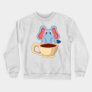 Elephant Coffee Crewneck Sweatshirt